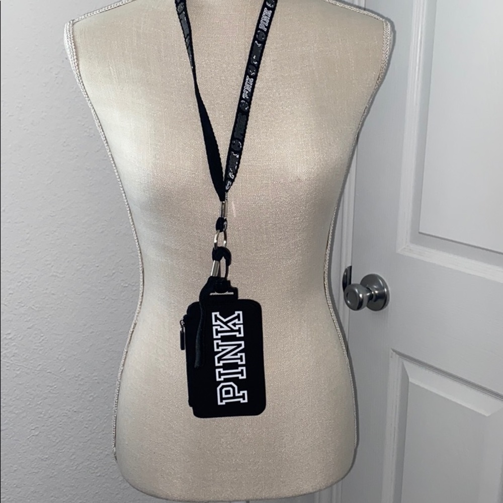 Black lanyard/wallet